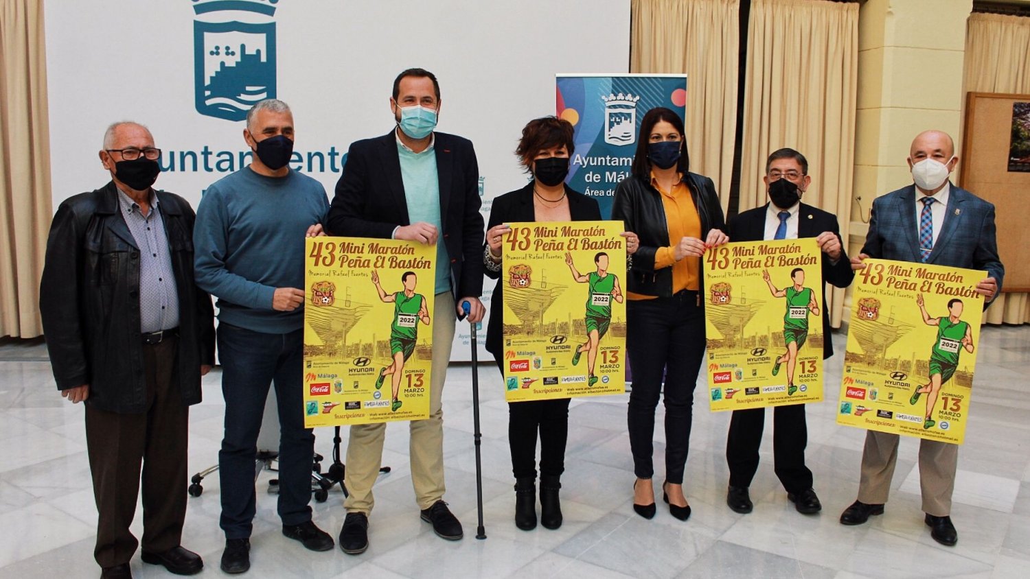 Málaga celebra la 43º edición de la Mini Maratón Peña El Bastón