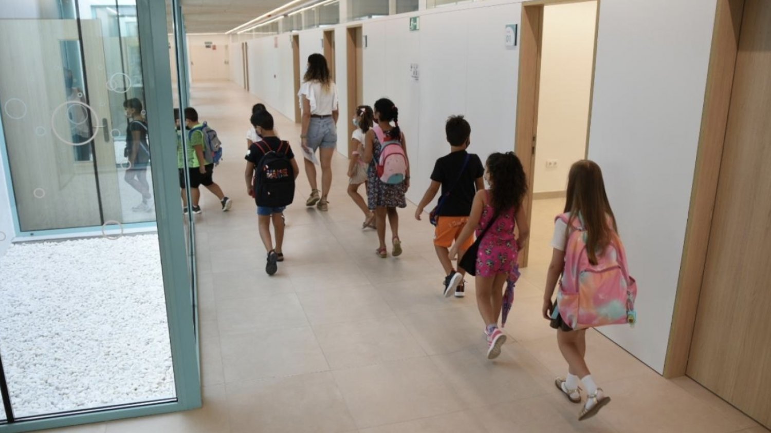 Vuelta a la normalidad en los colegios después de Semana Santa