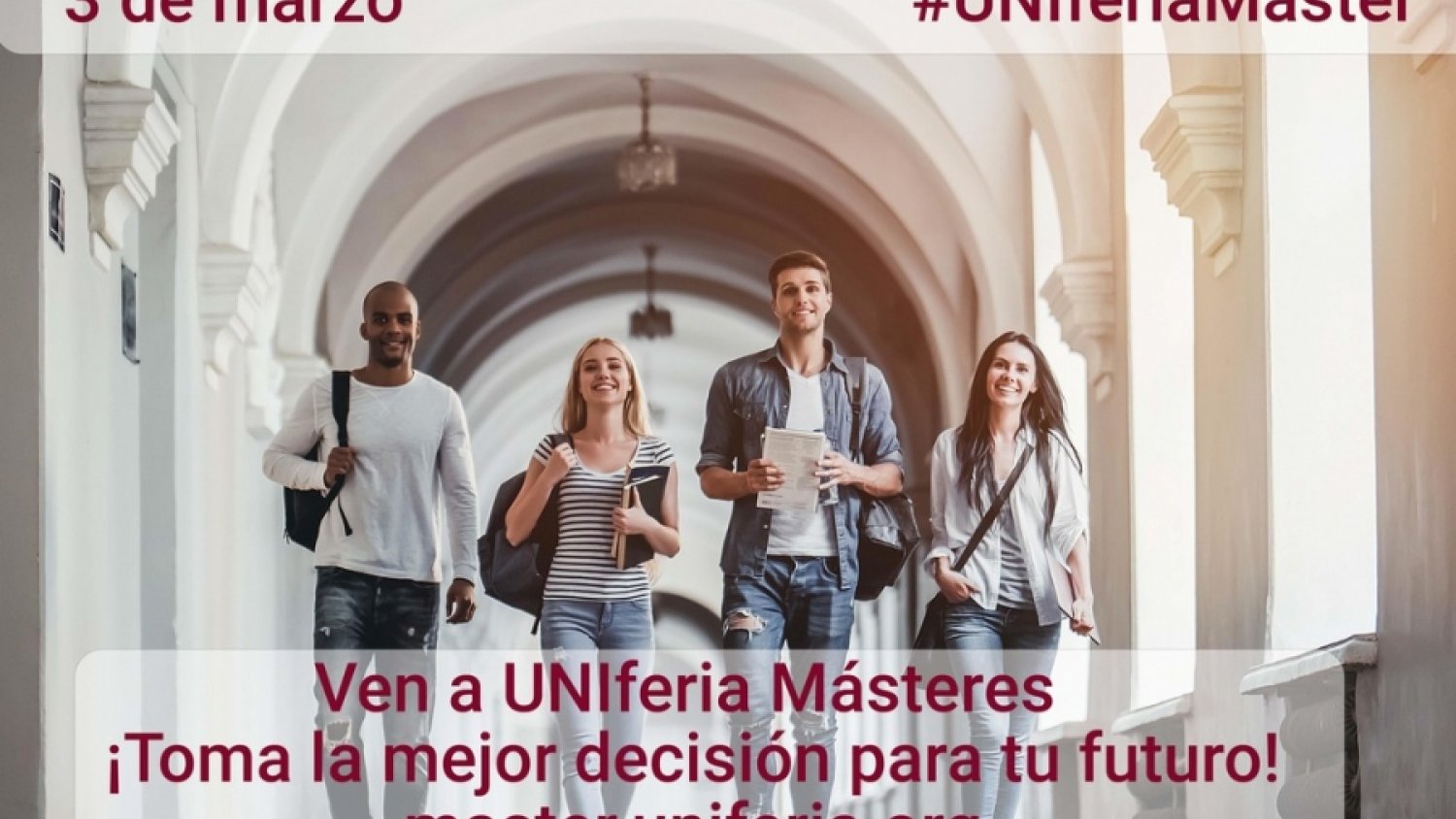 La UNIA presenta sus 20 másteres oficiales en la III edición UNIFeria Másters 2022