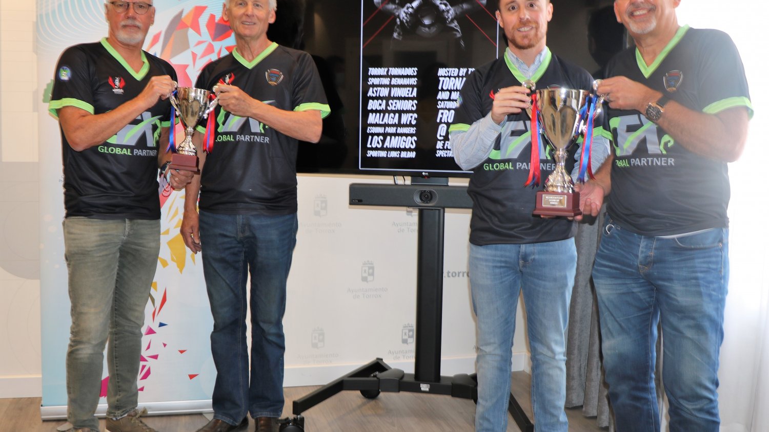 Torrox acoge la Iberian Challenge Cup of Walking Football