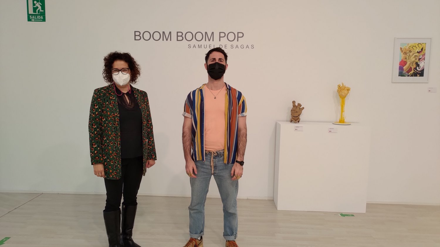 Samuel de Sagas inunda de arte pop el CAC de Vélez-Málaga con su exposición