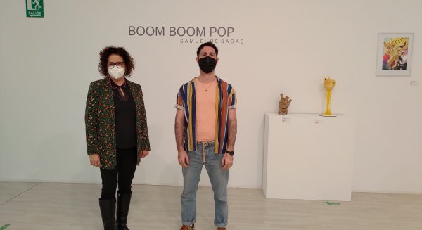 Samuel de Sagas inunda de arte pop el CAC de Vélez-Málaga con su exposición