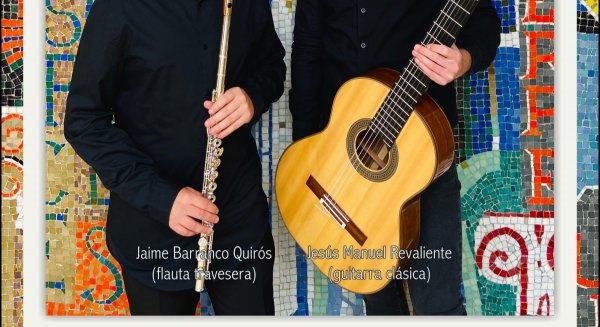 'Dúo Equality' ofrece un concierto de flauta y guitarra en el Centro Cultural Padre Manuel