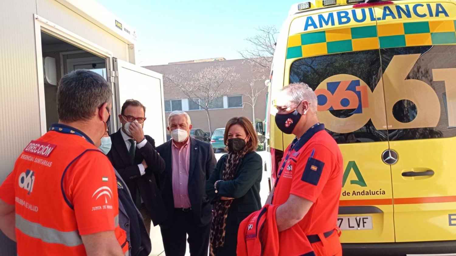 La Junta dota de ambulancia a Churriana meses después de abrir las urgencias del centro de salud