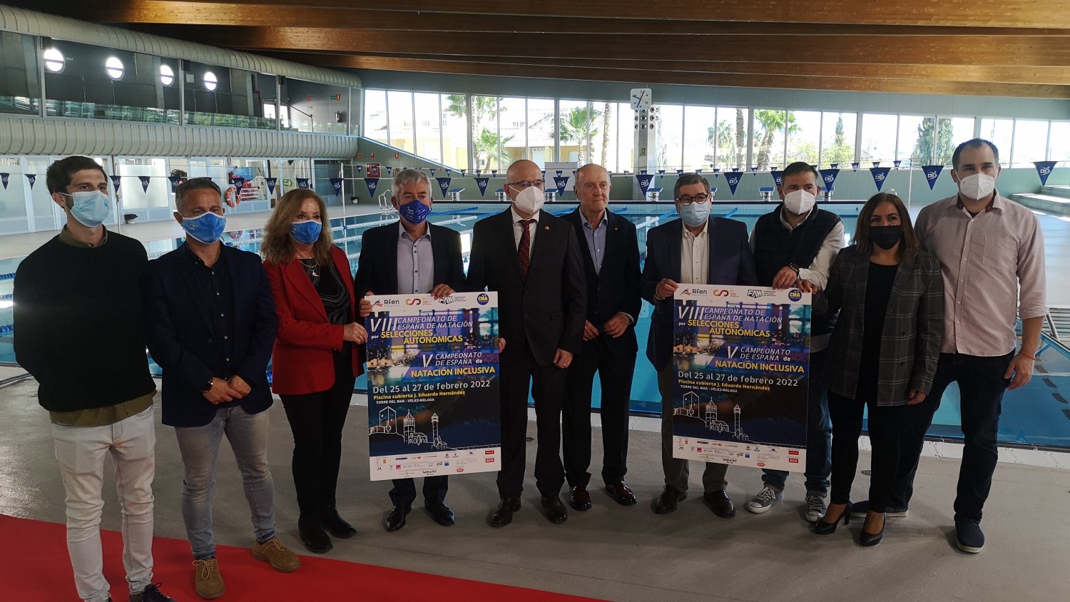 Torre del Mar presenta el VIII Campeonato de España de Natación de Selecciones Autonómicas