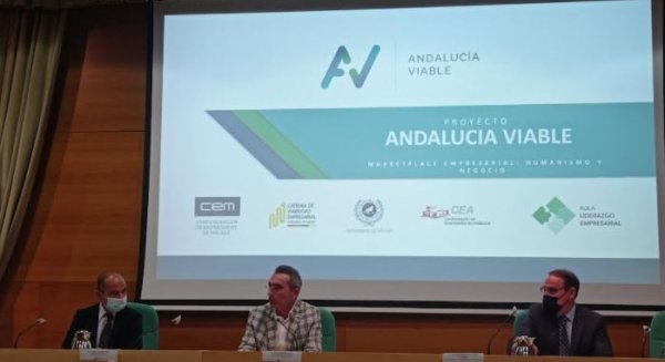 UMA.- La UMA y La Confederación Empresarial de Andalucía y de Málaga presentan el proyecto 'Andalucía Viable'