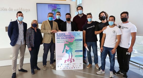 La Diputación de Málaga celebra la II Copa Provincial de Calistenia