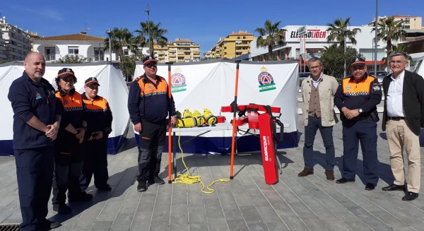 Protección Civil dispondrá de una base de salvamento permanente en San Pedro Alcántara