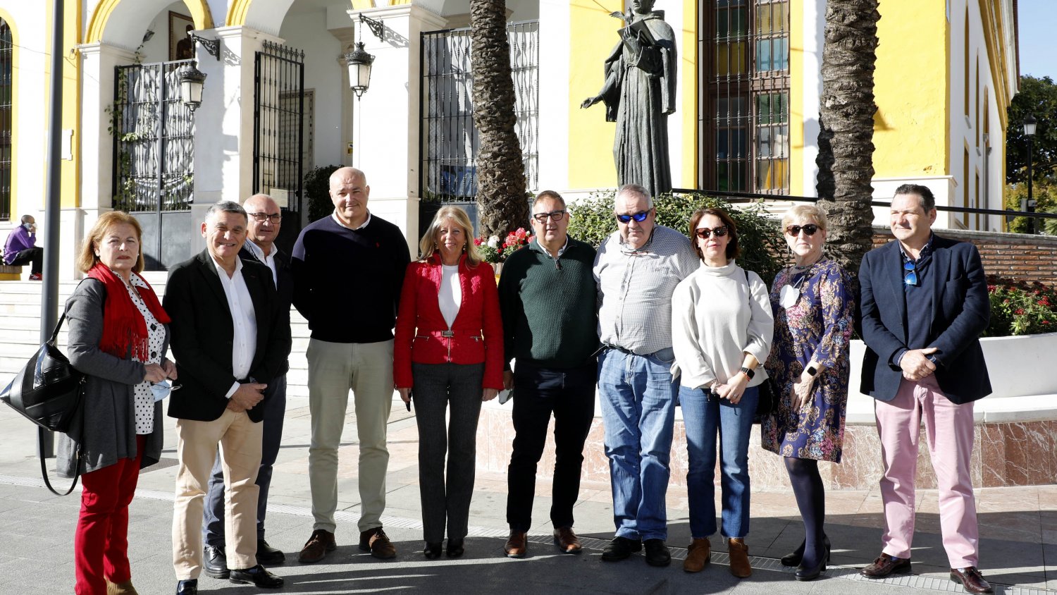 Marbella apoya la nueva junta directiva de la Hermandad del Santo Patrón San Pedro de Alcántara