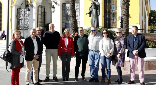 Marbella apoya la nueva junta directiva de la Hermandad del Santo Patrón San Pedro de Alcántara