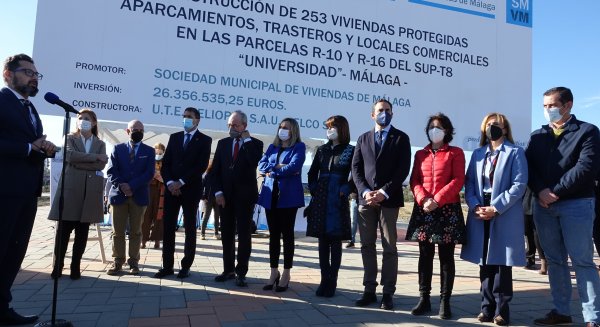 PSOE destaca el esfuerzo del Gobierno central en vivienda tras financiar el 85% en Málaga