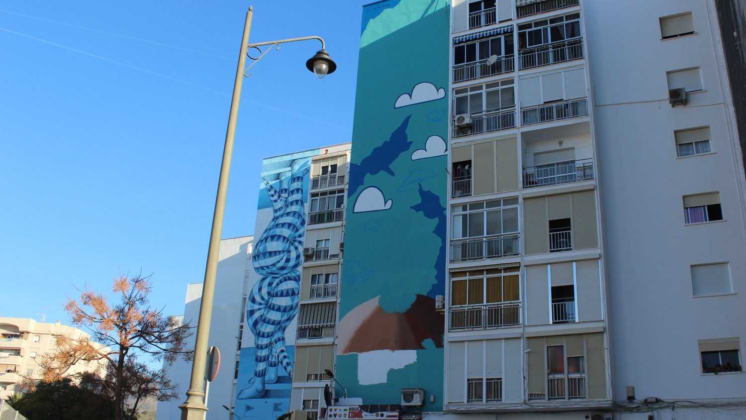 Estepona amplía la Ruta de Murales Artísticos con una obra del malagueño Juan Pineda