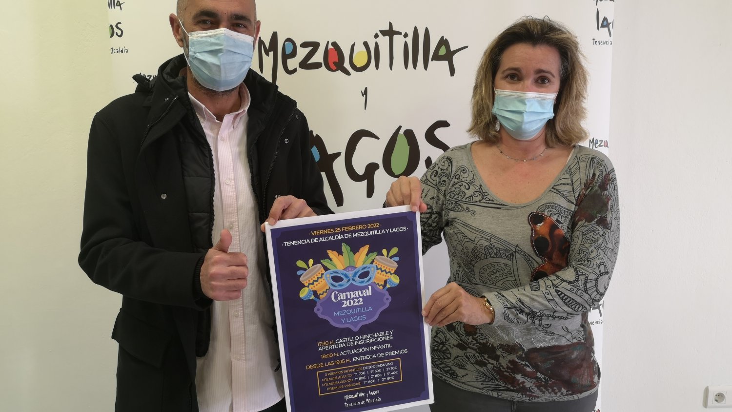 Mezquitilla y Lagos presentan el programa de actividades del Carnaval 2022
