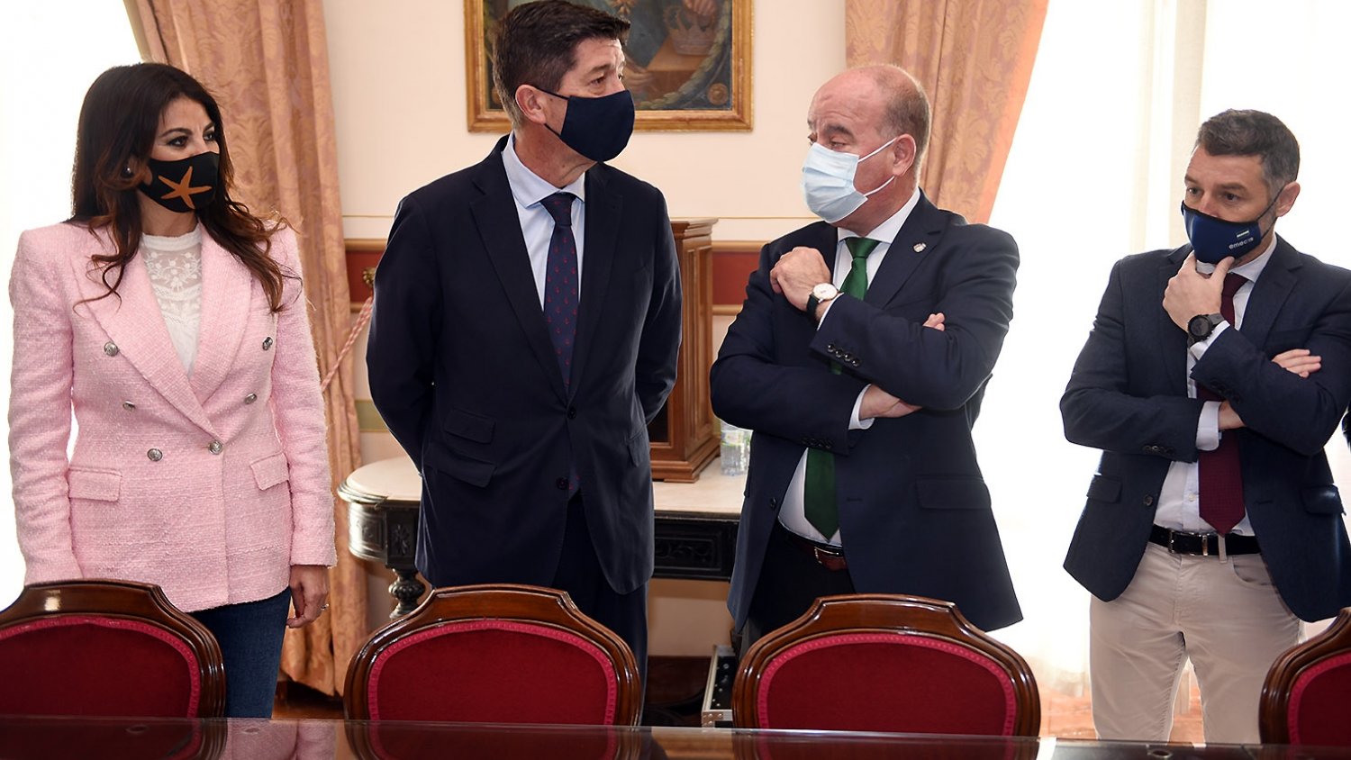 Antequera recibe la visita institucional del vicepresidente de la Junta de Andalucía