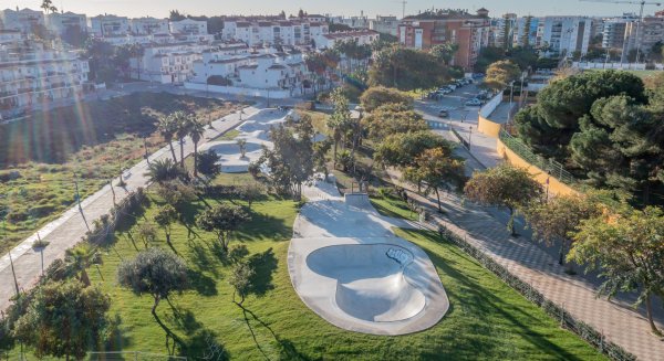 Estepona finaliza la obra del equipamiento deportivo destinado a nuevas disciplinas urbanas