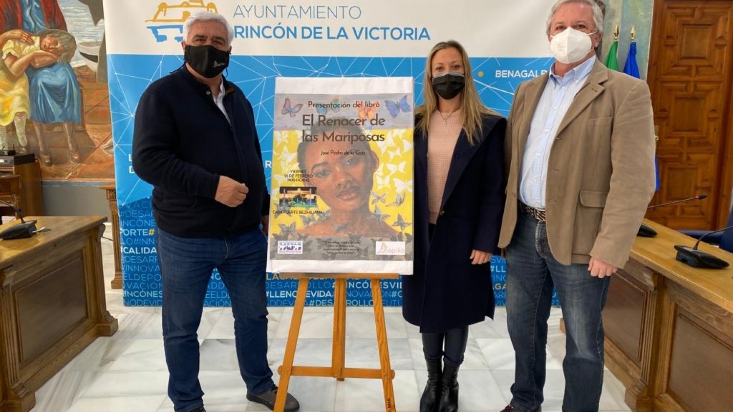 Rincón de la Victoria anuncia la presentación del libro `El Renacer de las Mariposas´