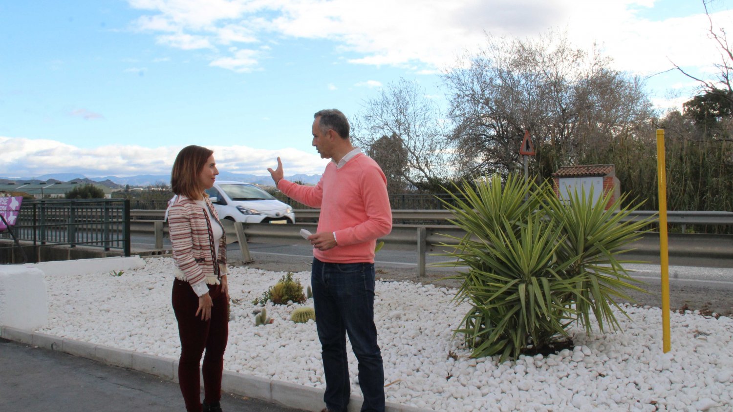 PSOE exige a la Junta el desdoblamiento de la carretera de acceso a Estación de Cártama
