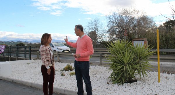 PSOE exige a la Junta el desdoblamiento de la carretera de acceso a Estación de Cártama