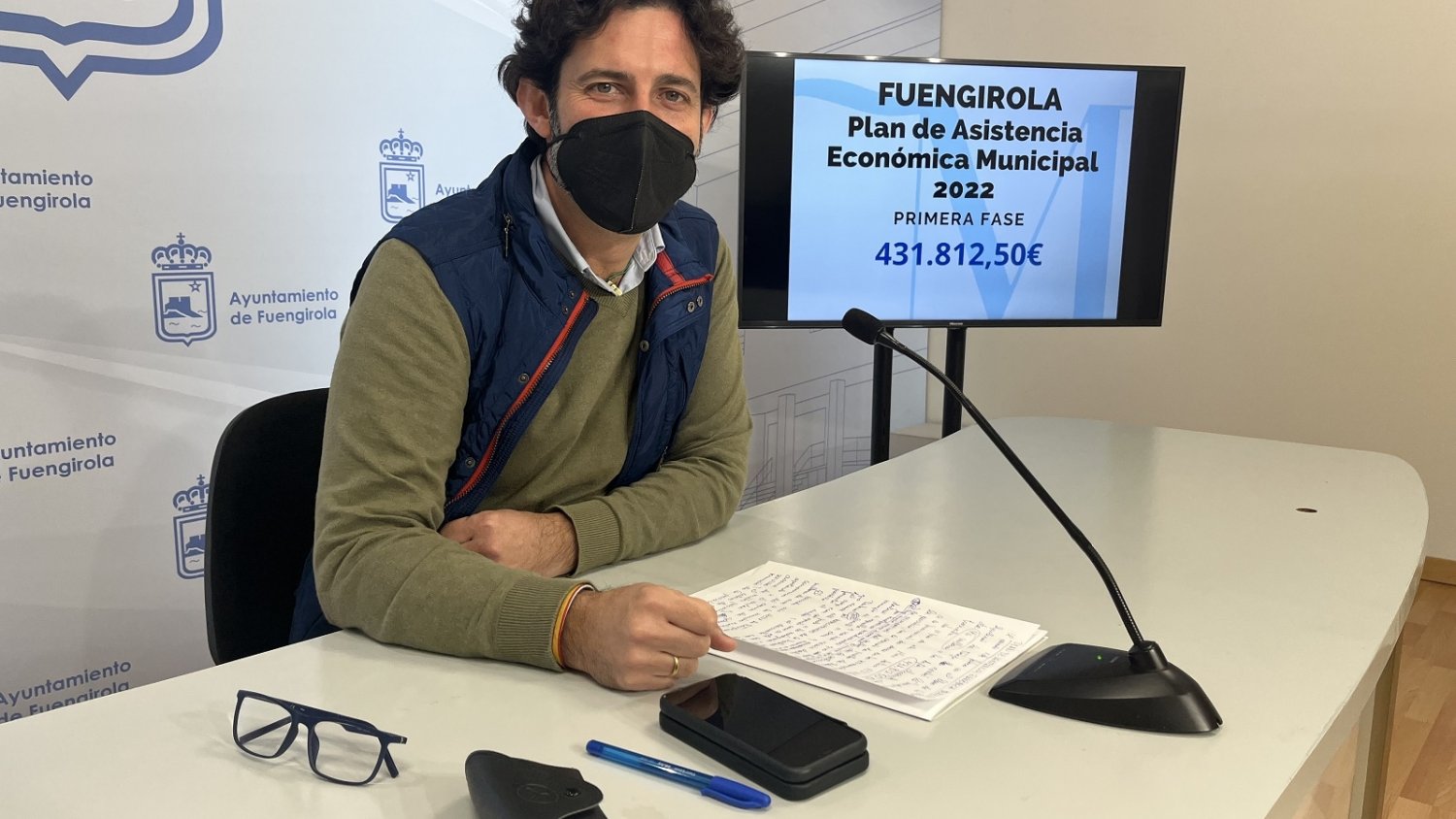 Fuengirola recibe más de 431.000 euros del Plan de Asistencia Municipal de Diputación