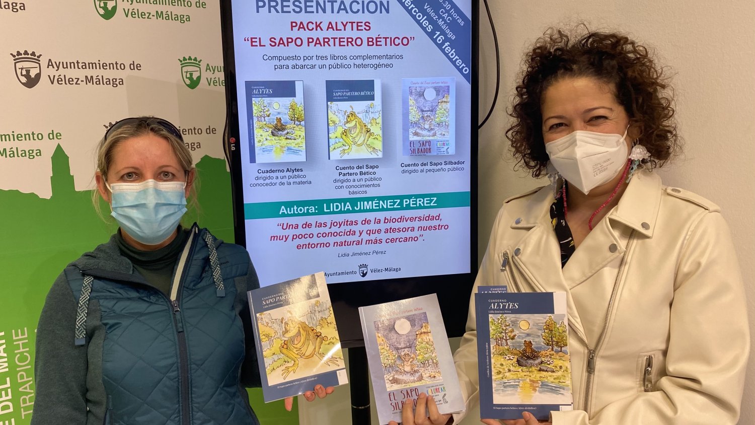 El CAC de Vélez-Málaga acoge una presentación literaria del 'Pack Alytes