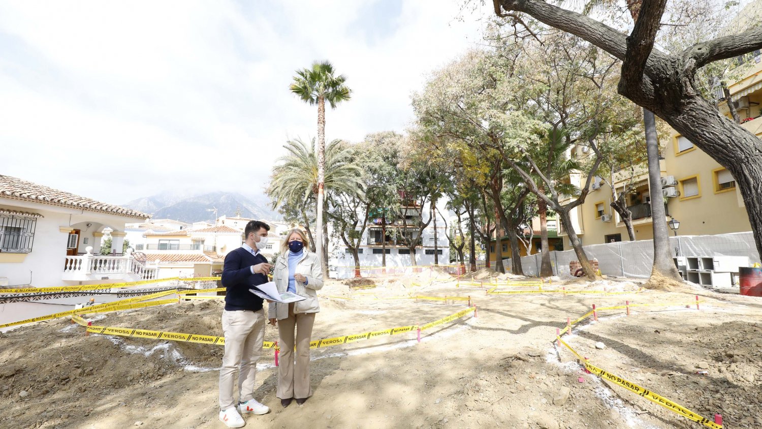 El nuevo parque público de calle Juanar de Marbella contará con más espacios verdes