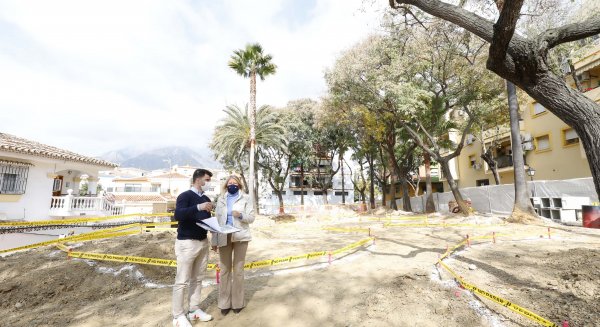 El nuevo parque público de calle Juanar de Marbella contará con más espacios verdes