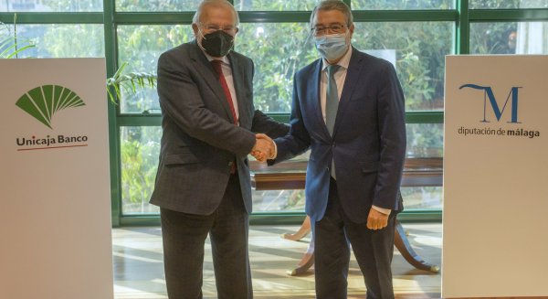 Unicaja Banco y la Diputación acuerdan acciones para fomentar la inclusión financiera