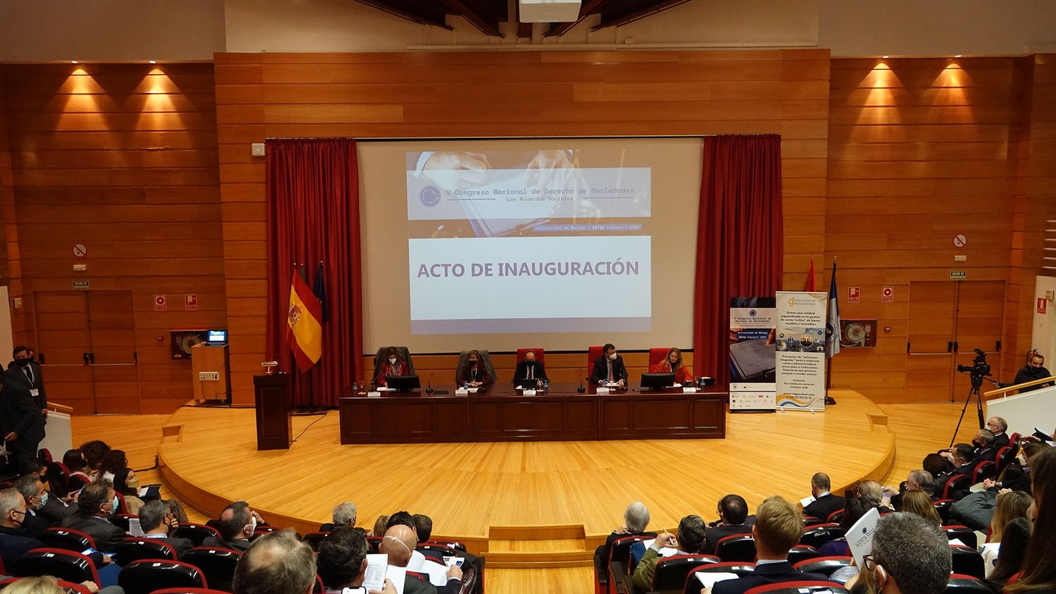 La UMA inaugura el ‘V Congreso Nacional de Derecho de Sociedades’