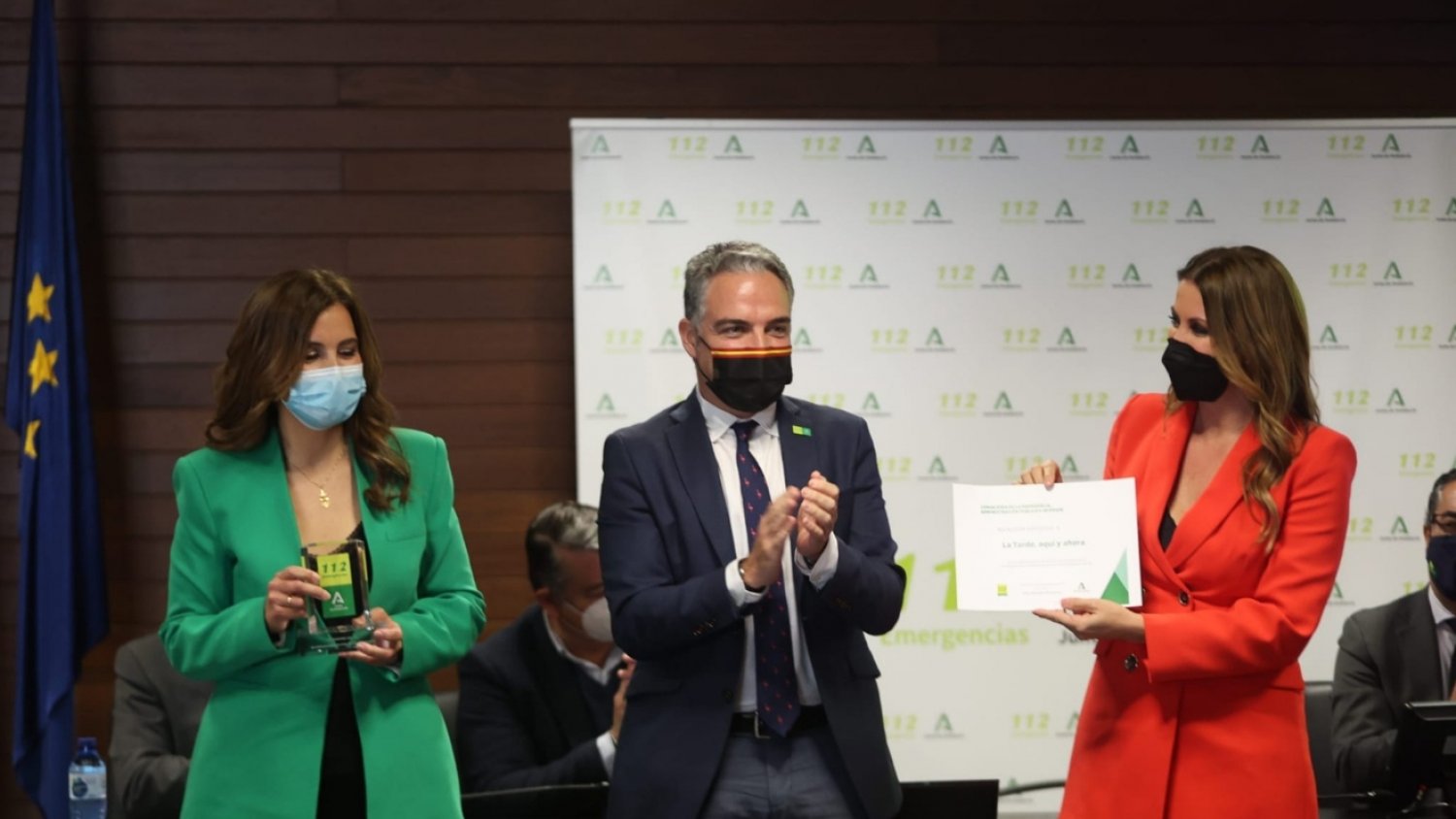 El 112 celebra su Día Europeo con un acto de homenaje a alertantes, operativos y medios