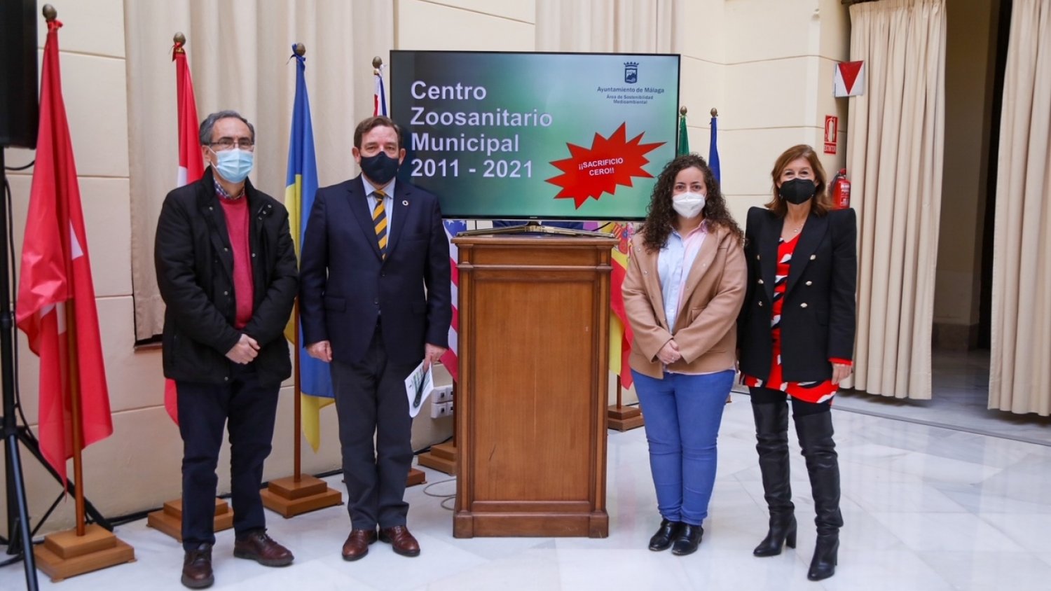 Málaga alcanza su objetivo de 'Sacrificio Cero' en el Centro Zoosanitario Municipal en 2021