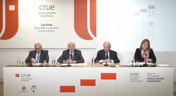 Crue Universidades presenta el libro 'Lecturas de política y gestión universitarias'