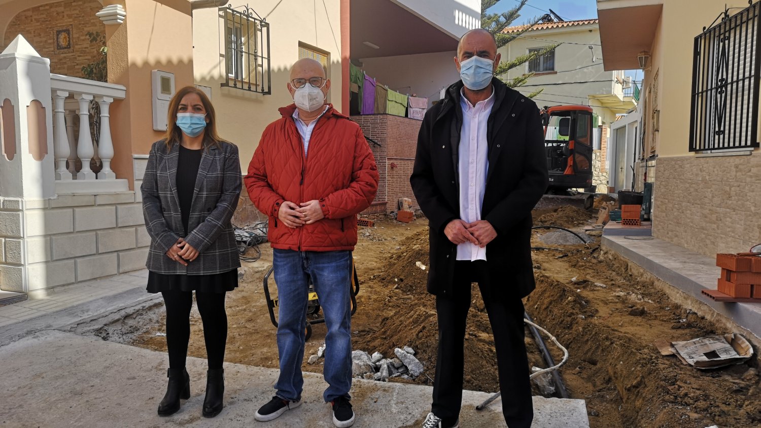 Infraestructuras inicia las obras de remodelación de la calle Guerrita de Almayate