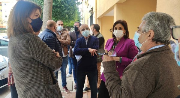 La Junta acomete obras de mejora en las viviendas de la barriada de Cantarranas en Torremolinos