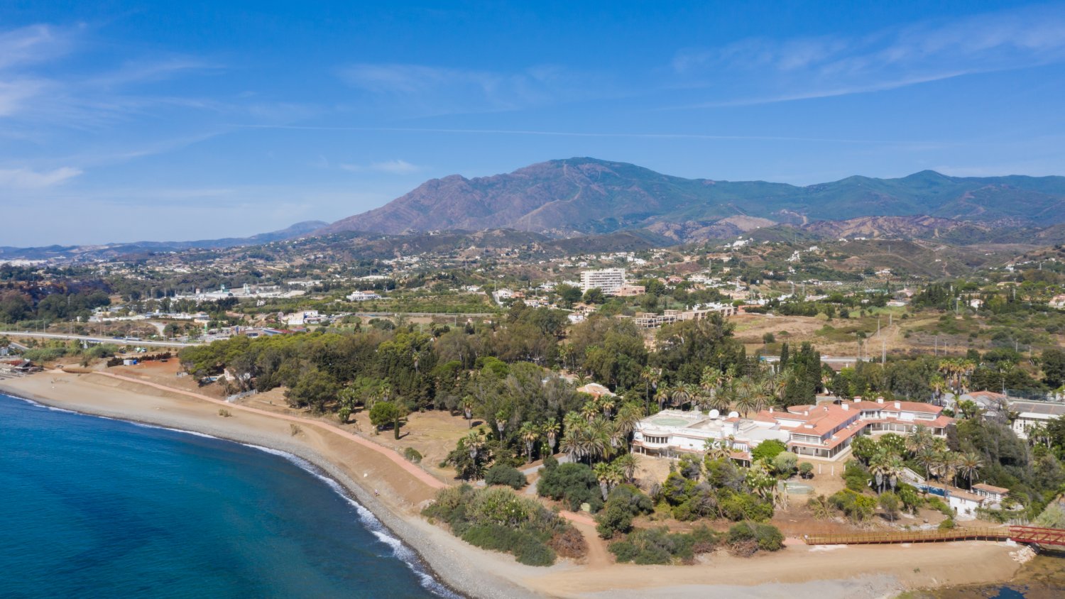 Estepona licita las obras para un nuevo tramo del corredor litoral en Dominion Beach