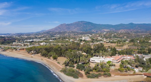Estepona licita las obras para un nuevo tramo del corredor litoral en Dominion Beach
