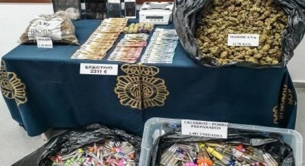 Desarticulado en Marbella un ‘coffee shop’ que funcionaba como punto de venta de droga