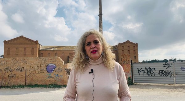 Unidas Podemos urge a la rehabilitación del edificio de la antigua fábrica de El Tarajal