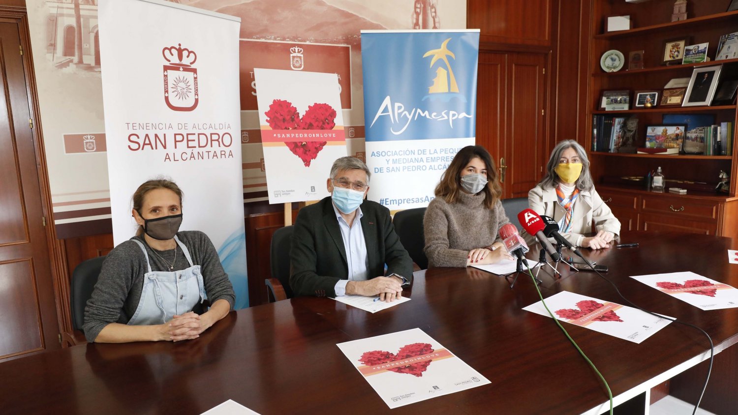 Apymespa,  ‘Tus Tiendas Amigas’ y Marbella colaboran para incentivar el comercio local