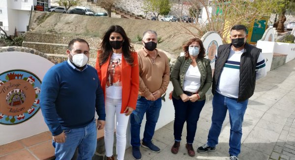 Turismo invierte 60.000 euros para la creación de un anfiteatro-mirador en Moclinejo