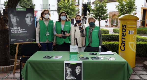 Marbella apoya la campaña de la AECC para visibilizar la desigualdad de oportunidades frente al cáncer