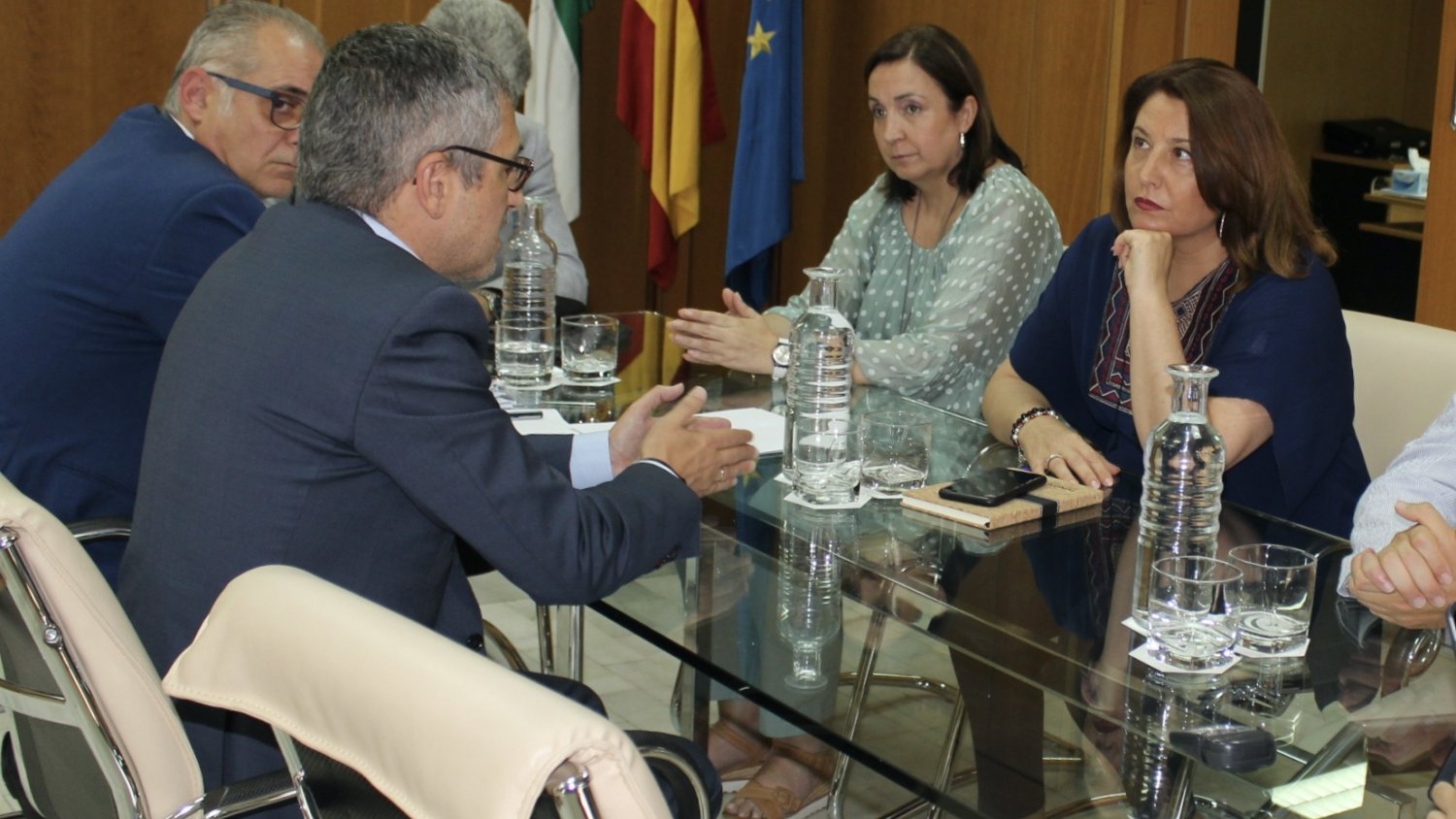 Crespo urge al Ministerio de Transición Ecológica a ejecutar las obras de interés general del Estado