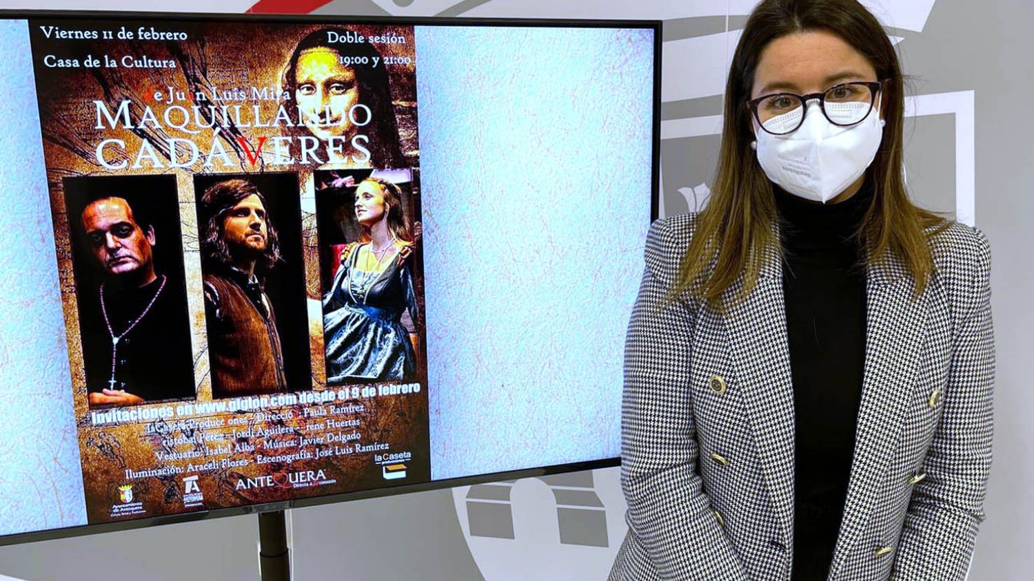 Antequera acoge la representación teatral 'Maquillando Cadáveres'