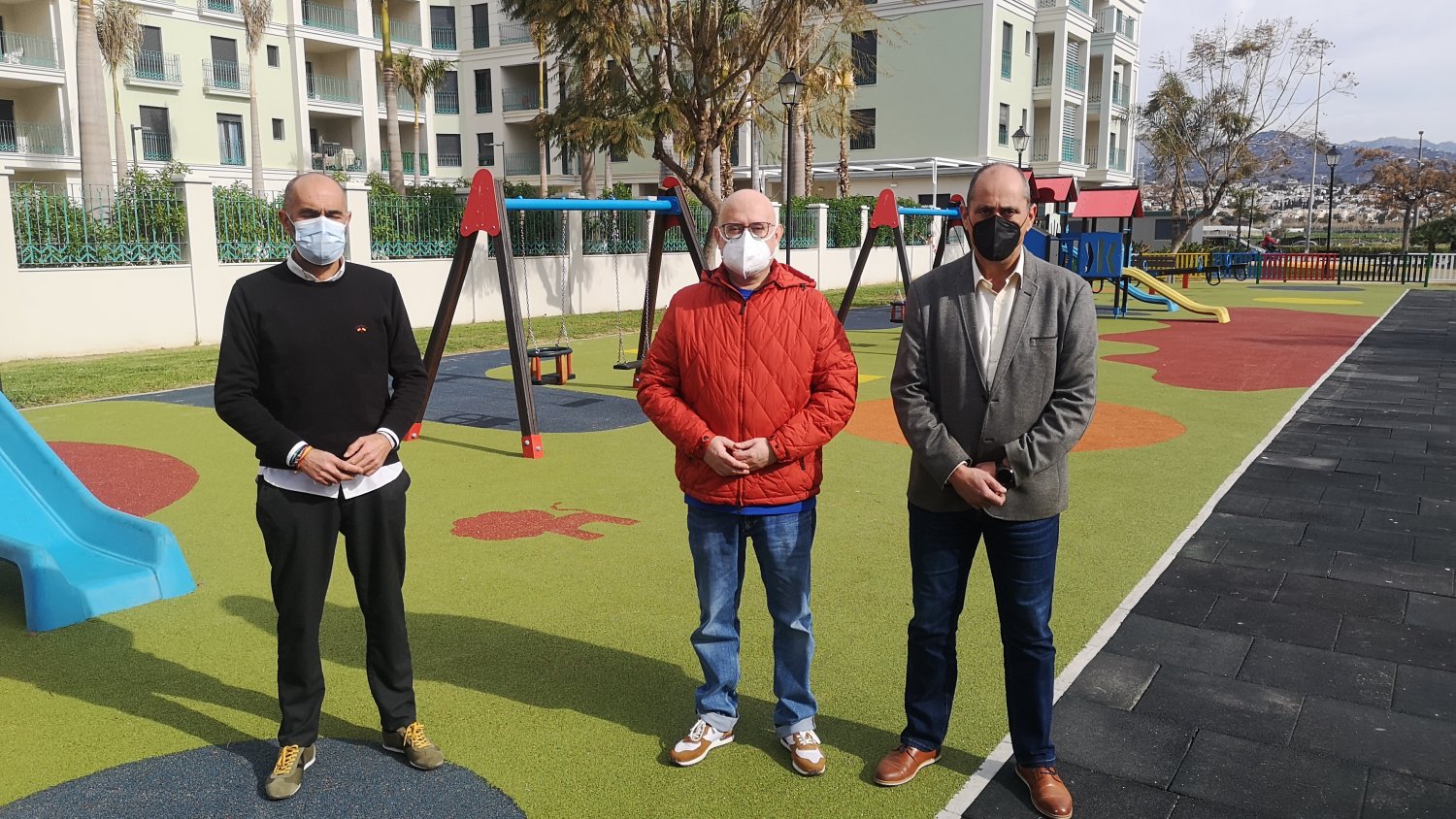 Torre del Mar finaliza la remodelación del parque infantil de la calle Juan Aguayo