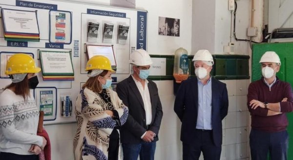 Diputación impulsa el entorno de la central hidroeléctrica de Las Buitreras para su uso turístico