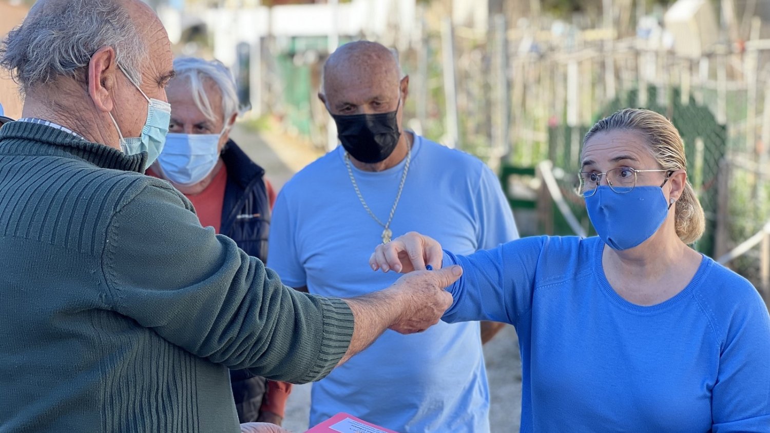 Ana Mula entrega cuatro nuevos huertos urbanos para fomentar el envejecimiento activo