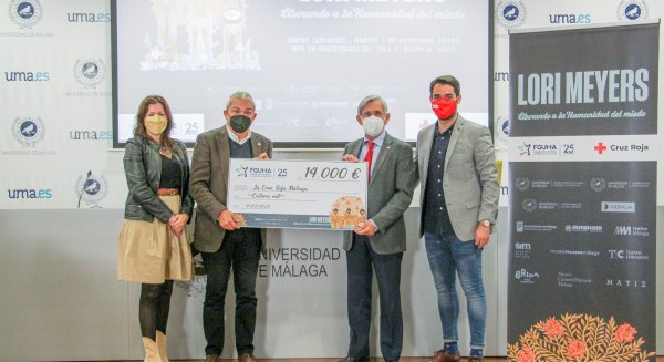 La Fundación General de la UMA entrega 14.000€ a Cruz Roja Málaga