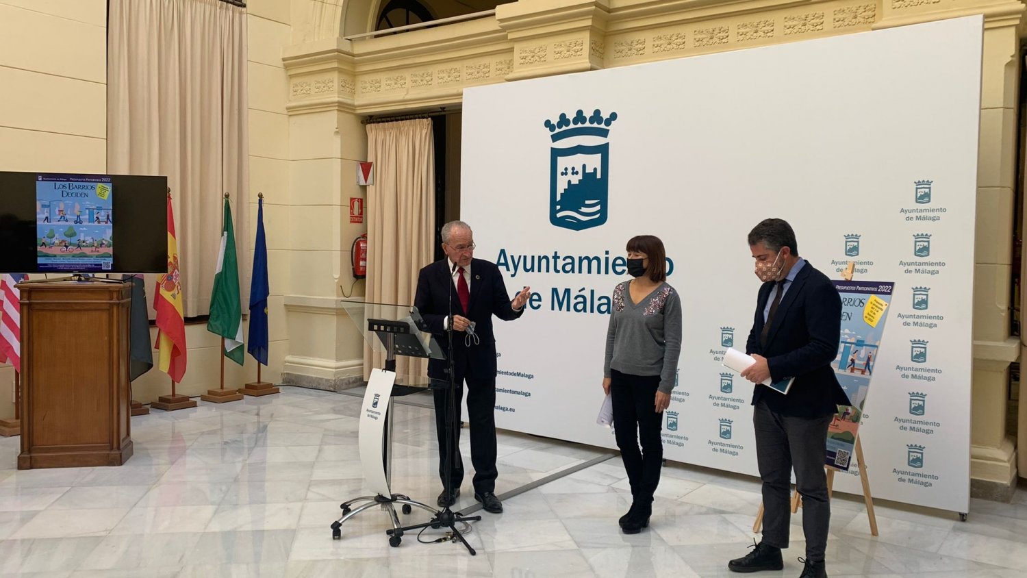 Los malagueños decidirán en qué invertir el 1,1 millón de euros de los presupuestos participativos