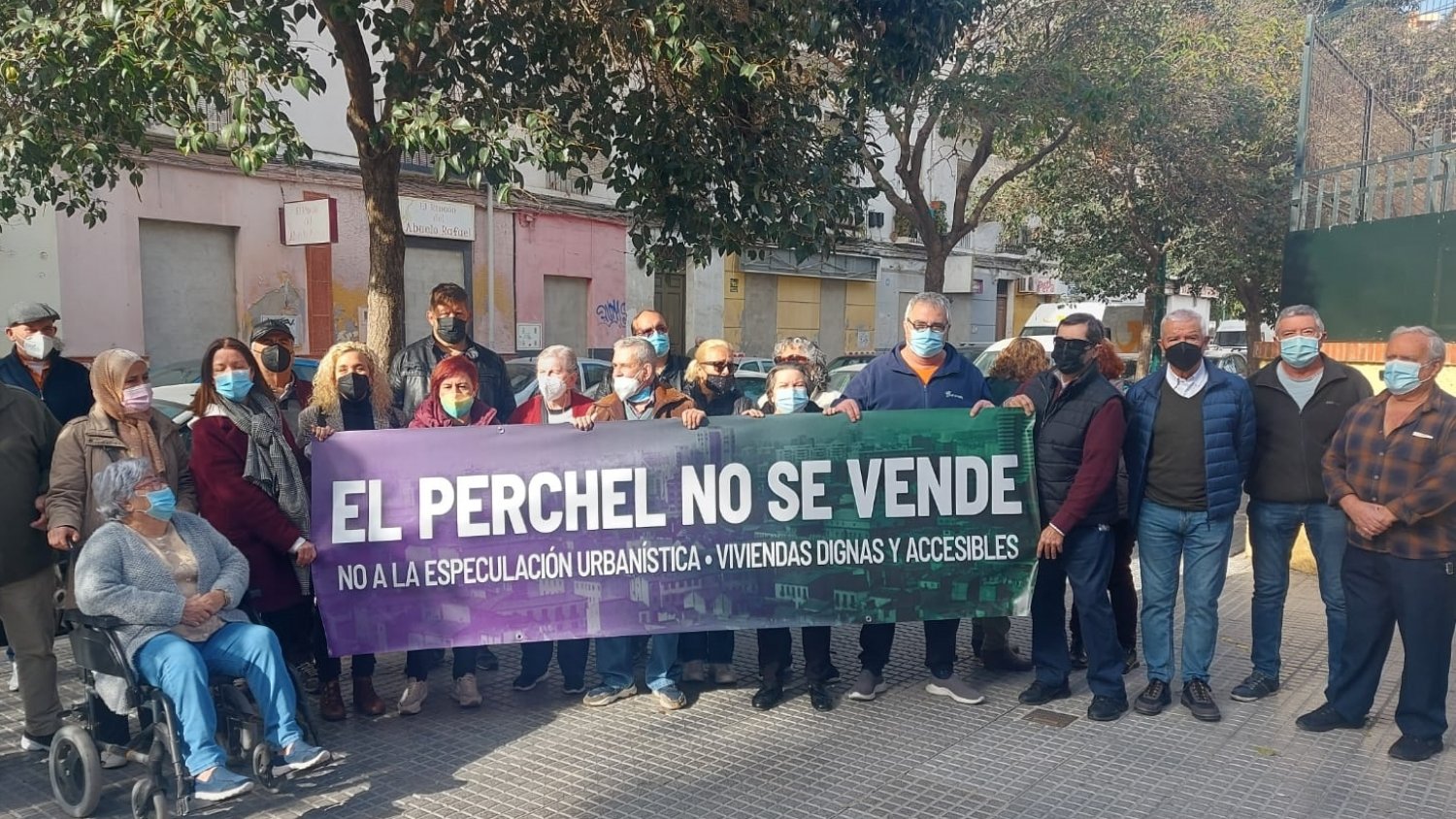 Unidas Podemos exige al alcalde que “defienda a la vecindad de El Perchel
