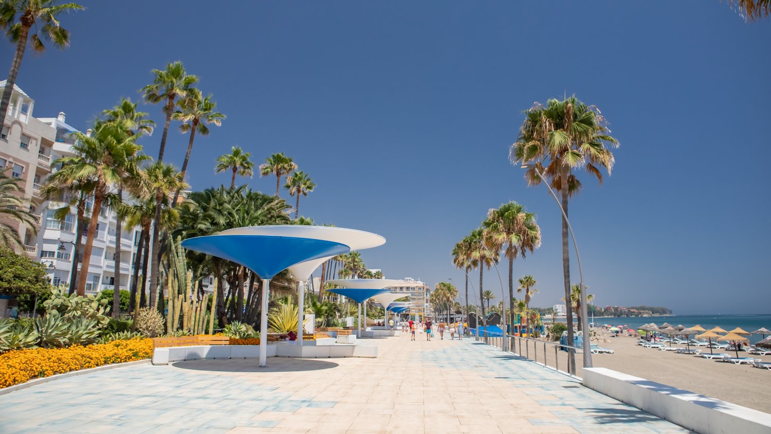 Estepona redacta el proyecto para la remodelación de la segunda fase del paseo marítimo