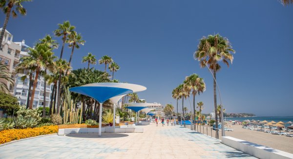 Estepona redacta el proyecto para la remodelación de la segunda fase del paseo marítimo